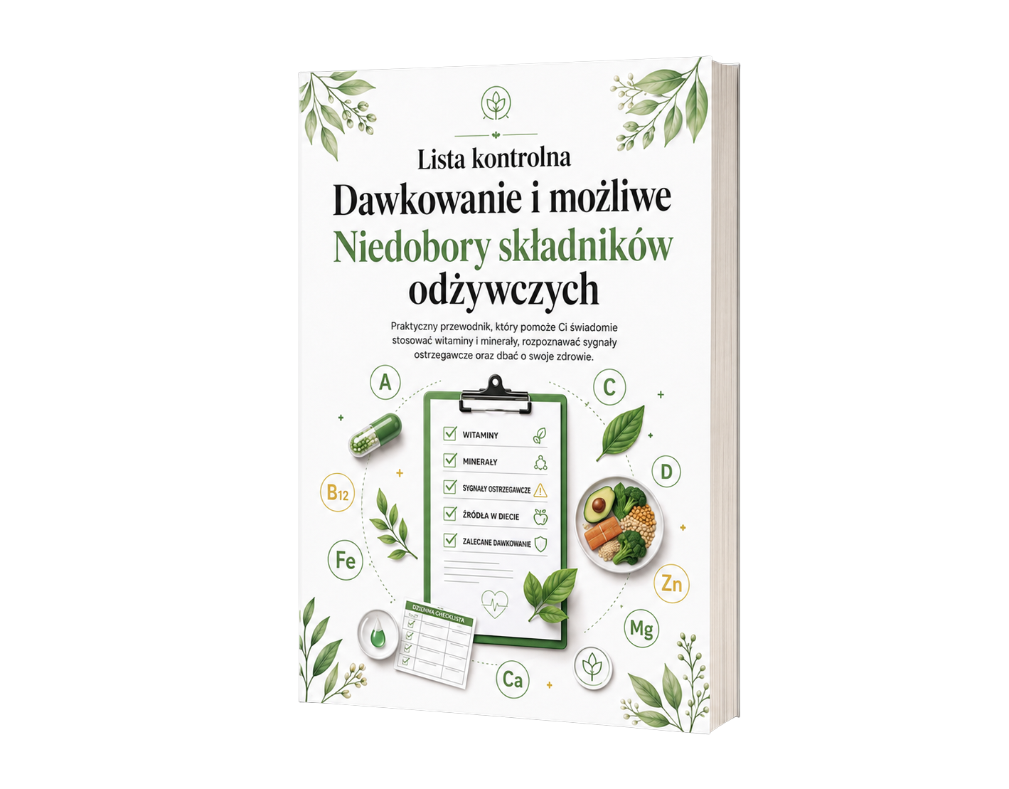 Checklista dawek i możliwych niedoborów żywieniowych